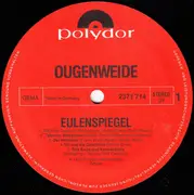 LP - Ougenweide - Eulenspiegel