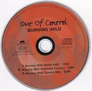 CD Single - Out Of Control - Burning Wild