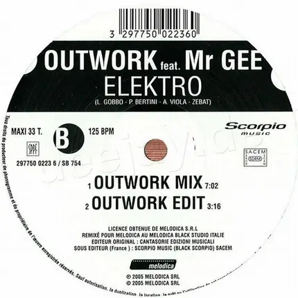 Outwork Feat. Mr. Gee - Elektro