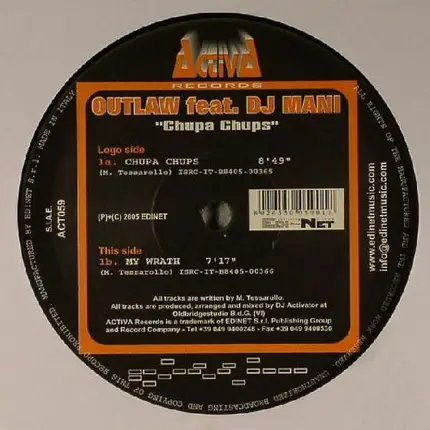 Outlaw Feat. DJ Mani - Chupa Chups