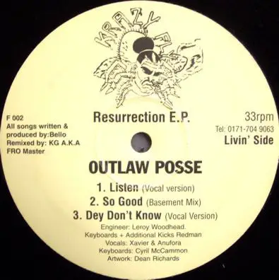 Outlaw Posse - Resurrection E.P.