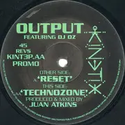 12inch Vinyl Single - Output Featuring DJ Oz - Reset / Technozone