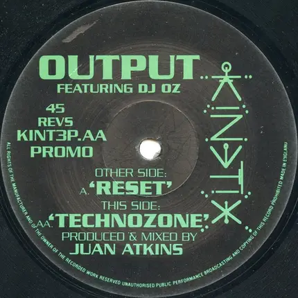 Output Featuring DJ Oz - Reset / Technozone