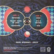 LP - Ouzo Bazooka - Dalya - LTD Ed, Clear w/Purple & Black Splatter