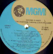 LP - Ovations - Having A Party - RARE
