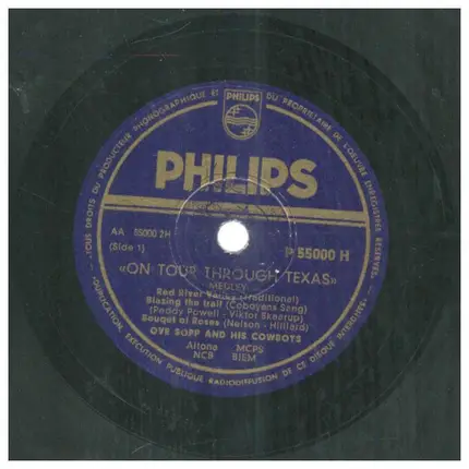 Ove Sopp and his Cowboys - On Tour Through Texas