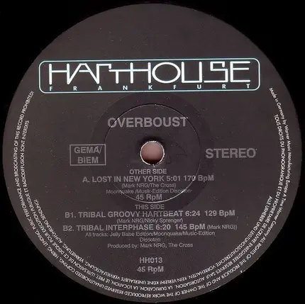 Overboust - Tribal Groovy Hartbeat