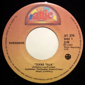 Overdrive - Tekno Talk / Hi-Tek