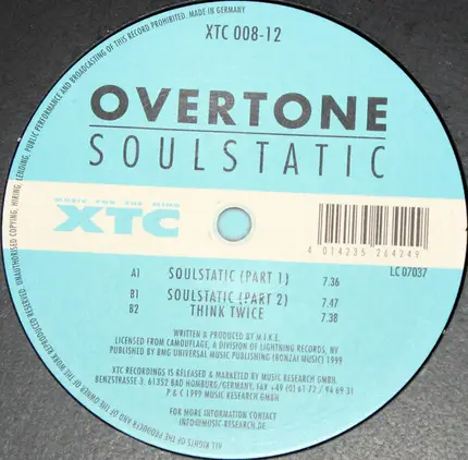 Overtone - Soulstatic