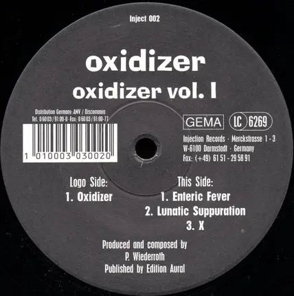 Oxidizer - Oxidizer Vol. 1