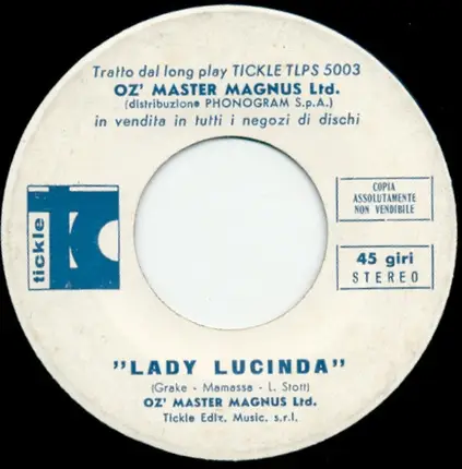 Oz' Master Magnus Ltd. - Lonely People