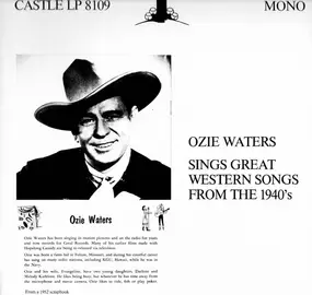 Ozie Waters - Sings Great Western Songs From The 1940's