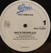 12inch Vinyl Single - Ozzy Osbourne - Shot In The Dark