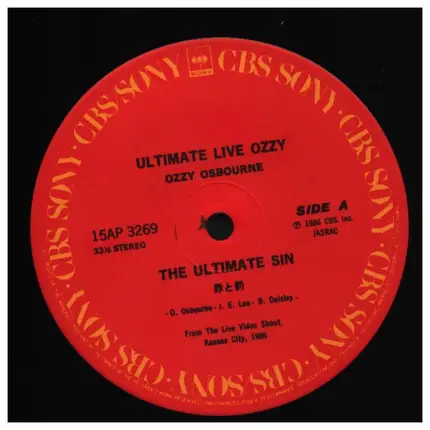 Ozzy Osbourne - Ultimate Live Ozzy
