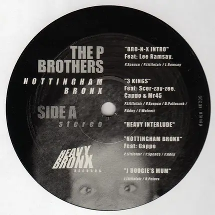 P Brothers - Heavy Bronx Experience Volume 2: Nottingham Bronx