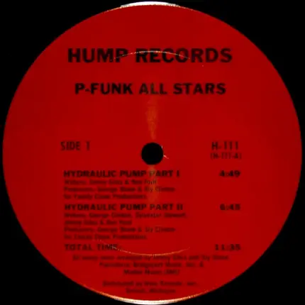 P-Funk All Stars - Hydraulic Pump
