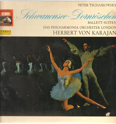 P. Tschaikowsky/ Karajan, Das Philharmonische Orchester london - Der Schwanensee op.20* Dornröschen op.66