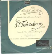 LP - P. Tschaikowsky, Mendelssohn-Bartholdy/  Pro Musica Symphonie-Orchester Wien, I. Gitlis - Violinkonzert e-moll op.64* Violinkonzert D-dur op.35