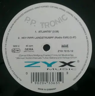 P. P. Tronic - Hey Pippi Langstrumpf