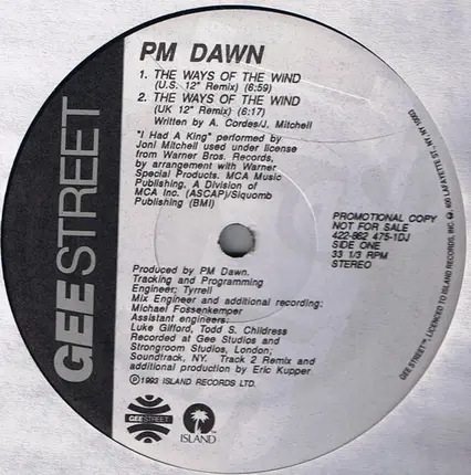 P.M. Dawn - The Ways Of The Wind
