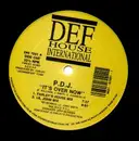 12inch Vinyl Single - P.D.J. - It's Over Now