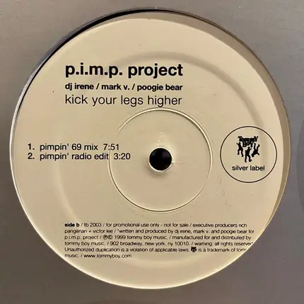 P.I.M.P. Project - Kick Your Legs Higher