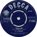 7inch Vinyl Single - P.J. Proby - Hold Me