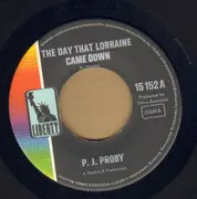 7inch Vinyl Single - P.J. Proby - The Day That Lorraine Came Down