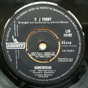 7'' - P.J. Proby - Somewhere