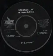7'' - P.J. Proby - Stagger Lee / Whatever Will Be Will Be - Version with Label Sleeve