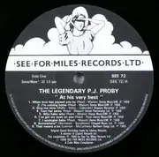LP - P.J. Proby - The Legendary P.J. Proby At His Very Best