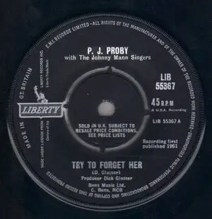 P.J. Proby - Try To Forget Her