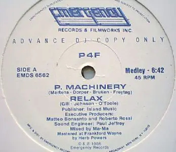 P4f - P.Machinery/Relax (Medley)