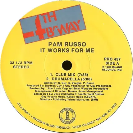 Pam Russo - It Works For Me
