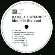 12inch Vinyl Single - Pamela Fernandez - Kickin' In The Beat