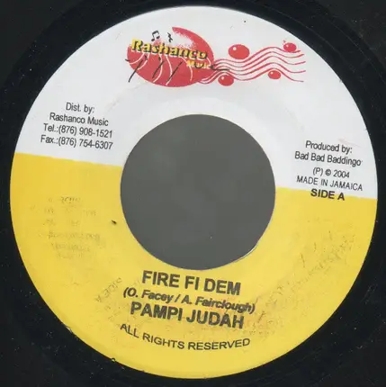 Pampi Judah - Fire Fi Dem