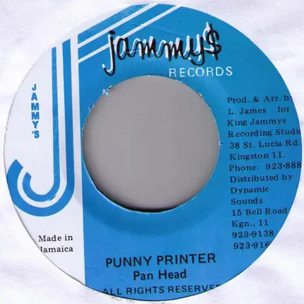 Pan Head - Punny Printer