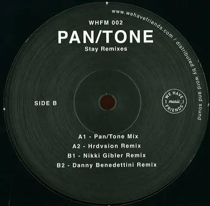 Pan/Tone - Stay Remixes