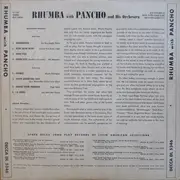 10'' - Pancho And His Orchestra - Rhumba With Pancho