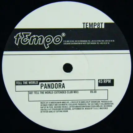 Pandora - Tell The World