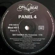 12inch Vinyl Single - Panel 4 - Say Dance (Go Extreme)!