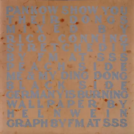 Pankow - Me & My Ding Dong