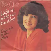 7inch Vinyl Single - Paola - Liebe Ist Nicht Nur Ein Wort
