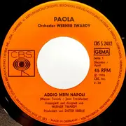7inch Vinyl Single - Paola - Addio Mein Napoli