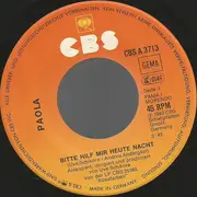 7inch Vinyl Single - Paola - Bitte Hilf Mir Heute Nacht