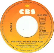 7inch Vinyl Single - Paola - Der Teufel Und Der Junge Mann