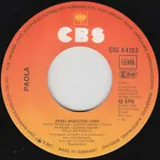 7inch Vinyl Single - Paola - Engel Brauchen Liebe