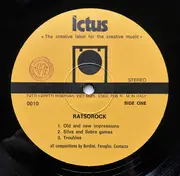 LP - Paolo Bordini / Franco Feruglio / Andrea Centazzo - Ratsorock