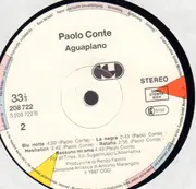 LP - Paolo Conte - Aguaplano - Insert Incl.