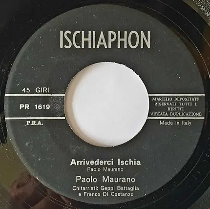 Paolo Maurano - A Porto D'Ischia / Arrivederci Ischia